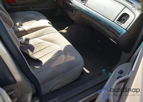 1999 Mercury Grand Marquis Gs from USA, damaged, VIN 2MEFM74W8XX671707